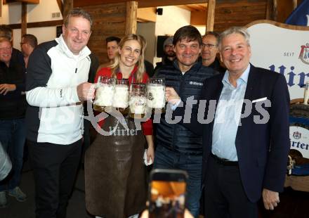 Snowboard. Empfang Silbermedaillengewinnerin bei Olympia Sabine Payer.  Dieter Moertl, Sabine Payer, LH Peter Kaiser. Simonhoehe,  am 15.2.2026.
Foto: Kuess
www.qspictures.net
---
pressefotos, pressefotografie, kuess, qs, qspictures, sport, bild, bilder, bilddatenbank