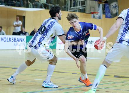 Handball Bundesliga. HLA. SC Ferlach gegen Hard.  Markus Kelih (SCF),   (Hard.  Ferlach, am 14.2.2026.
Foto: Kuess
www.qspictures.net
---
pressefotos, pressefotografie, kuess, qs, qspictures, sport, bild, bilder, bilddatenbank