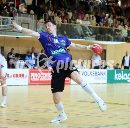 Handball Bundesliga. HLA. SC Ferlach gegen Hard.  Toni Perkusic (SCF).  Ferlach, am 14.2.2026.
Foto: Kuess
www.qspictures.net
---
pressefotos, pressefotografie, kuess, qs, qspictures, sport, bild, bilder, bilddatenbank