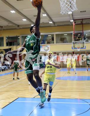 Basketball 2. Liga 2025/2026. Grunddurchgang 19. Runde.  Woerthersee Piraten gegen Dornbirn Lions.   Kofi Hamilton  (Dornbirn). Klagenfurt, am 21.2.2026
Foto: Kuess
---
pressefotos, pressefotografie, kuess, qs, qspictures, sport, bild, bilder, bilddatenbank