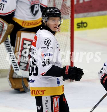 Eishockey ICE Bundesliga.  Winn2day ICE Hockey League. VSV gegen Pioneers Vorarlberg.    Michael Kernberger   (Vorarlberg). Villach, am 22.2.2026.
Foto: Kuess
www.qspictures.net
---
pressefotos, pressefotografie, kuess, qs, qspictures, sport, bild, bilder, bilddatenbank