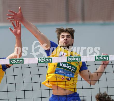 Volleyball.  Austrian Volley League Men.  VBK Kelag Woerther-See-Loewen Klagenfurt gegen SK Zadruga Aich/Dob.  Jan Jirasek  (Aich/Dob). Klagenfurt, am 31.1.2026.
Foto: Kuess
www.qspictures.net
---
pressefotos, pressefotografie, kuess, qs, qspictures, sport, bild, bilder, bilddatenbank
