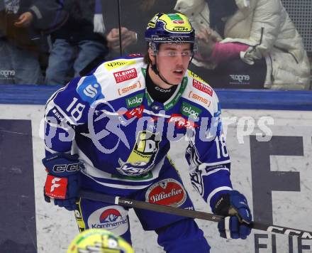 Eishockey ICE Bundesliga.  Winn2day ICE Hockey League. VSV gegen Pioneers Vorarlberg.  Nico Uschan   (VSV). Villach, am 22.2.2026.
Foto: Kuess
www.qspictures.net
---
pressefotos, pressefotografie, kuess, qs, qspictures, sport, bild, bilder, bilddatenbank