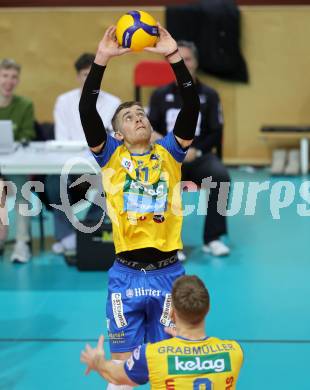Volleyball.  Austrian Volley League Men.  VBK Kelag Woerther-See-Loewen Klagenfurt gegen SK Zadruga Aich/Dob.   Jiri Srb (Aich/Dob). Klagenfurt, am 31.1.2026.
Foto: Kuess
www.qspictures.net
---
pressefotos, pressefotografie, kuess, qs, qspictures, sport, bild, bilder, bilddatenbank