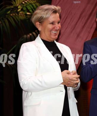 Praesentation des Sportjahresberichts Kaernten 2025. Christiane Loinig-Velik.. 
Foto: Kuess
www.qspictures.net
---
pressefotos, pressefotografie, kuess, qs, qspictures, sport, bild, bilder, bilddatenbank