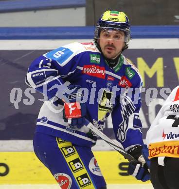 Eishockey ICE Bundesliga.  Winn2day ICE Hockey League. VSV gegen Pioneers Vorarlberg.  Adam Helewka   (VSV). Villach, am 22.2.2026.
Foto: Kuess
www.qspictures.net
---
pressefotos, pressefotografie, kuess, qs, qspictures, sport, bild, bilder, bilddatenbank