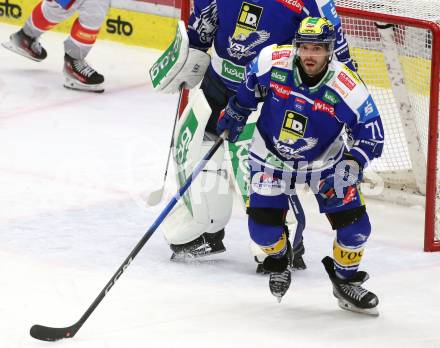 Eishockey ICE Bundesliga.  Winn2day ICE Hockey League. VSV gegen KAC. Steven Strong  (VSV). Villach, am 9.1.2026.
Foto: Kuess
www.qspictures.net
---
pressefotos, pressefotografie, kuess, qs, qspictures, sport, bild, bilder, bilddatenbank