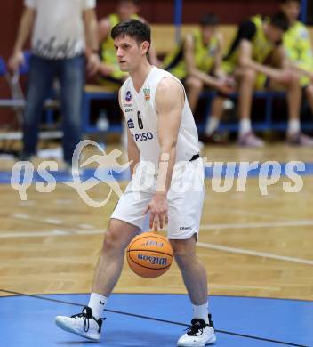 Basketball 2. Liga 2025/2026. Grunddurchgang 20. Runde.  KOS gegen Future Team Steiermark.   Jure Bavdek (KOS), Klagenfurt, am 28.2.2026
Foto: Kuess
---
pressefotos, pressefotografie, kuess, qs, qspictures, sport, bild, bilder, bilddatenbank