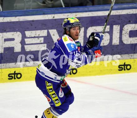 Eishockey ICE Bundesliga.  Winn2day ICE Hockey League. VSV gegen Black Wings Linz.  Torjubel Kevin Hancock   (VSV). Villach, am 4.3.2026.
Foto: Kuess
www.qspictures.net
---
pressefotos, pressefotografie, kuess, qs, qspictures, sport, bild, bilder, bilddatenbank