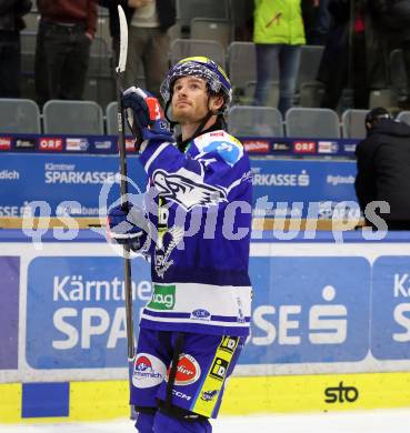 Eishockey ICE Bundesliga.  Winn2day ICE Hockey League. VSV gegen Black Wings Linz.  Jubel Kevin Hancock   (VSV),     (Linz). Villach, am 4.3.2026.
Foto: Kuess
www.qspictures.net
---
pressefotos, pressefotografie, kuess, qs, qspictures, sport, bild, bilder, bilddatenbank