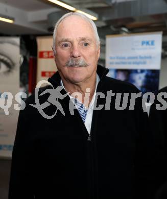 Verleihung des Gro&Atilde;�en Goldenen Ehrenzeichens an Landeshauptmann a.D. Franz Voves.   Walter Muehlbacher (KAC Legende). Klagenfurt, am 16.2.2026.
Foto: Kuess
www.qspictures.net
---
pressefotos, pressefotografie, kuess, qs, qspictures, sport, bild, bilder, bilddatenbank