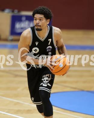 Basketball 2. Liga 2025/2026. Grunddurchgang 21. Runde.  KOS gegen Woerthersee Piraten.    Marcus Holyfield  (Piraten). Klagenfurt, am 8.3.2026
Foto: Kuess
---
pressefotos, pressefotografie, kuess, qs, qspictures, sport, bild, bilder, bilddatenbank