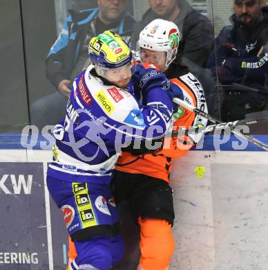 Eishockey ICE Bundesliga.  Winn2day ICE Hockey League. VSV gegen Graz99ers.   Thomas Vallant  (VSV),  Manuel Ganahl  (Graz). Villach, am 12.3.2026..
Foto: Kuess
www.qspictures.net
---
pressefotos, pressefotografie, kuess, qs, qspictures, sport, bild, bilder, bilddatenbank