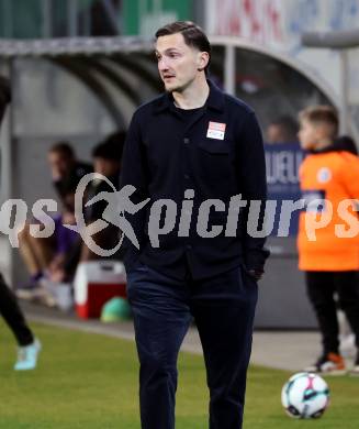 Fussball 2. Liga. SK Austria Klagenfurt gegen FAC Wien.  Trainer Sinan Bytyqi (FAC Wien).  Klagenfurt, 13.3.2026.
Foto: Kuess
www.qspictures.net
---
pressefotos, pressefotografie, kuess, qs, qspictures, sport, bild, bilder, bilddatenbank