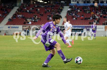 Fussball 2. Liga. SK Austria Klagenfurt gegen FAC Wien.  Rei Okada  (Klagenfurt),    Klagenfurt, 13.3.2026.
Foto: Kuess
www.qspictures.net
---
pressefotos, pressefotografie, kuess, qs, qspictures, sport, bild, bilder, bilddatenbank