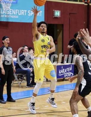 Basketball 2. Liga 2025/2026. Grunddurchgang 22. Runde.   Woerthersee Piraten gegen RAIDERS Tirol.   Marcus Holyfield (Piraten),   Klagenfurt, am 14.3.2026
Foto: Kuess
---
pressefotos, pressefotografie, kuess, qs, qspictures, sport, bild, bilder, bilddatenbank