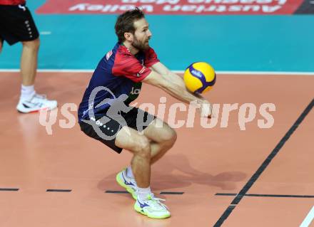 Volleyball.  Austrian Volley League Men.  VBK Kelag Woerther-See-Loewen Klagenfurt gegen SK Zadruga Aich/Dob.  Dominik Blaha  (Woerthersee-Loewen). Klagenfurt, am 7.3.2026.
Foto: Kuess
www.qspictures.net
---
pressefotos, pressefotografie, kuess, qs, qspictures, sport, bild, bilder, bilddatenbank