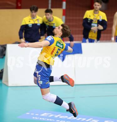 Volleyball.  Austrian Volley League Men.  VBK Kelag Woerther-See-Loewen Klagenfurt gegen SK Zadruga Aich/Dob.   Jan Jirasek   (Aich/Dob). Klagenfurt, am 7.3.2026.
Foto: Kuess
www.qspictures.net
---
pressefotos, pressefotografie, kuess, qs, qspictures, sport, bild, bilder, bilddatenbank