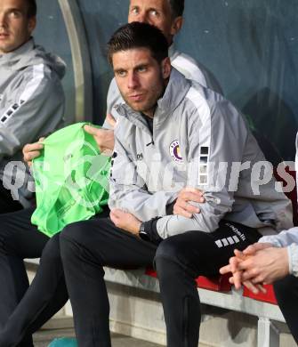 Fussball 2. Liga. SK Austria Klagenfurt gegen FAC Wien. Tormanntrainer Marc Lamberger (Klagenfurt). Klagenfurt, 13.3.2026.
Foto: Kuess
www.qspictures.net
---
pressefotos, pressefotografie, kuess, qs, qspictures, sport, bild, bilder, bilddatenbank
