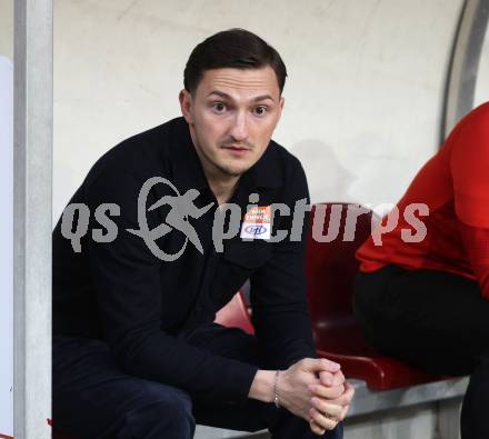 Fussball 2. Liga. SK Austria Klagenfurt gegen FAC Wien. Trainer Sinan Bytyqi    (FAC Wien). Klagenfurt, 13.3.2026.
Foto: Kuess
www.qspictures.net
---
pressefotos, pressefotografie, kuess, qs, qspictures, sport, bild, bilder, bilddatenbank