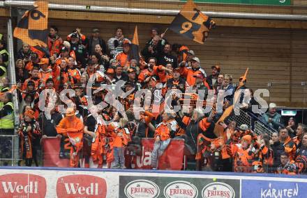 Eishockey ICE Bundesliga.  Winn2day ICE Hockey League. VSV gegen Graz99ers.     Fans  (Graz). Villach, am 17.3.2026..
Foto: Kuess
www.qspictures.net
---
pressefotos, pressefotografie, kuess, qs, qspictures, sport, bild, bilder, bilddatenbank